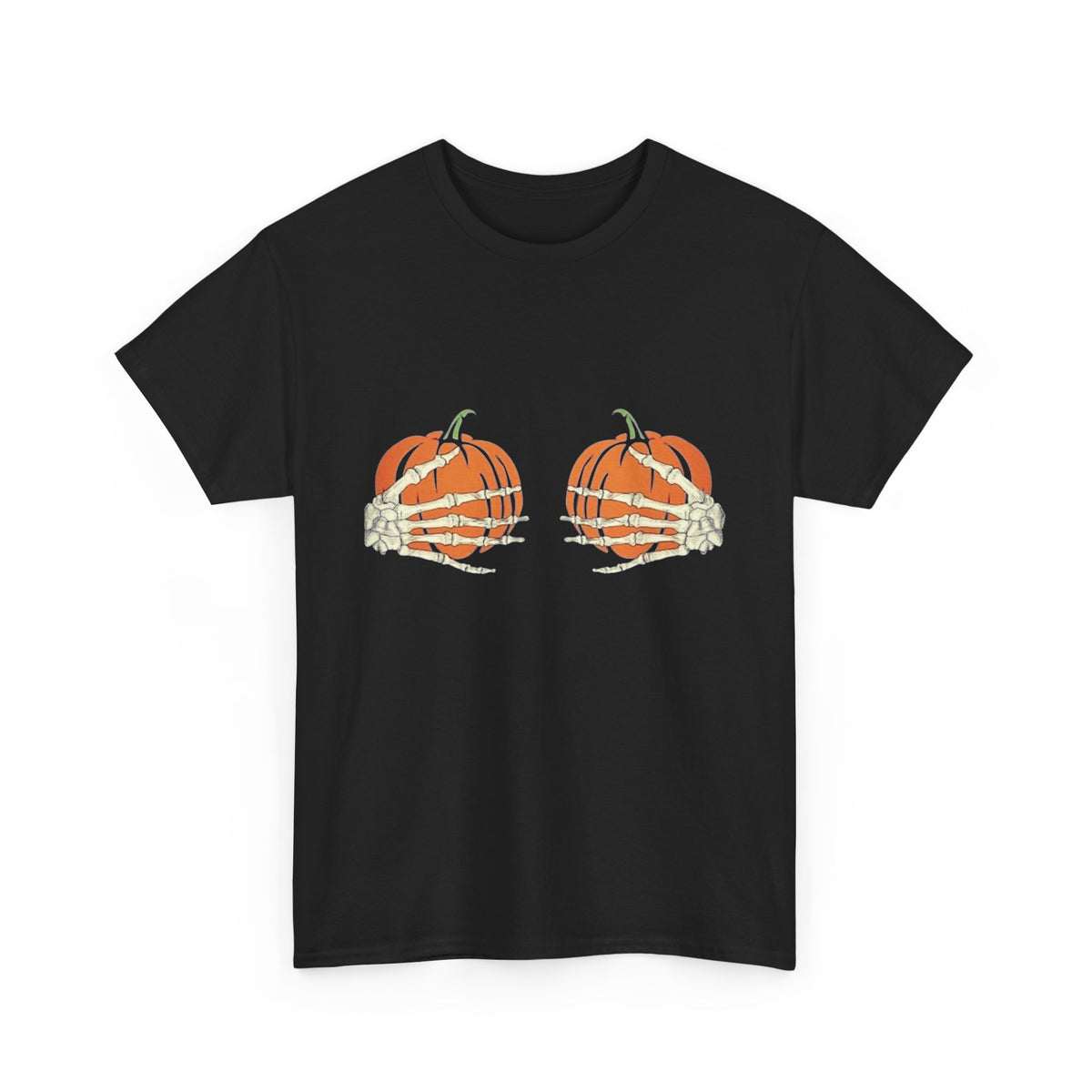 Skeleton Hands Holding Pumpkins Shirt